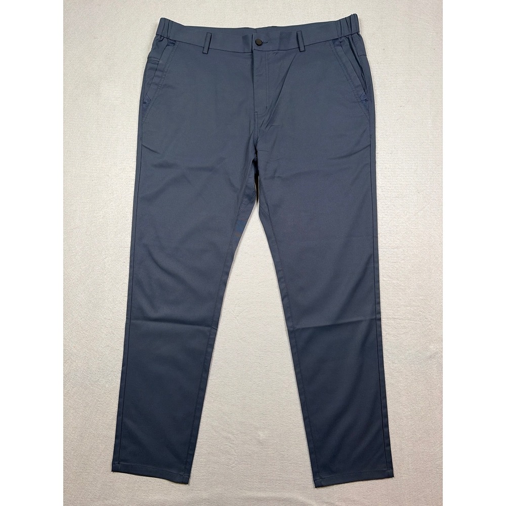 Jack Archer Jetsetter Pants Mens 36x32 Deep Blue Tech Chino Travel Trousers